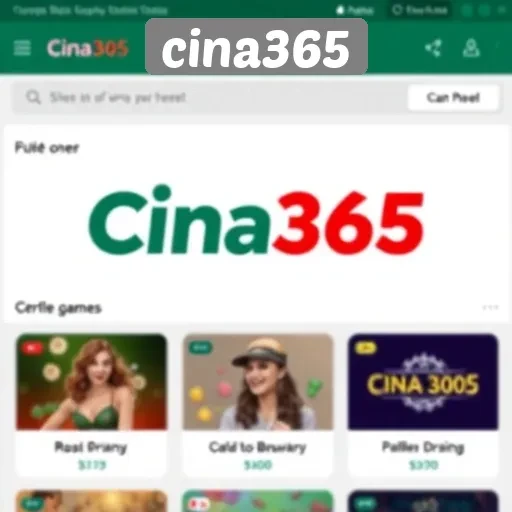 Pengenalan Situs Game Cina365 Untuk Pecinta Game